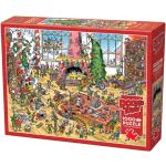 Színes Tündérek és Manók 1000 darabos  Puzzle-k Karácsonyra 12 éves kor felett 