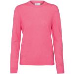 Női Lezser Gyapjú Rózsaszín Colorful Standard Téli Kereknyakú Téli divat cikkek Fenntartható forrásból akciósan L-es 
