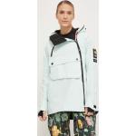 Női Elasztán Zöld Bélelt Snowboard kabátok - Vízálló - Szélálló M-es 
