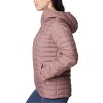 Női Sportos Poliészter Ezüst Columbia Kapucnis Steppelt kabátok Fenntartható forrásból L-es 