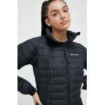 Női Poliészter Fekete Columbia Bélelt Sportos kabátok Fenntartható forrásból S-es 