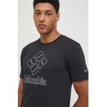 Férfi Sportos Fekete Columbia Pólók Fenntartható forrásból akciósan XL-es 