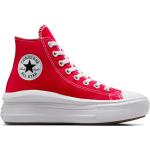 Női Piros Converse Chuck Taylor Őszi Magasszárú cipők 