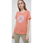 Női Feliratos Narancssárga Converse Kereknyakú Feliratos pólók S-es 