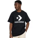 Férfi Klasszikus Fekete Converse Rövid ujjú pólók akciósan L-es 