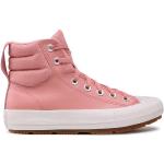 Lány Bőr Rózsaszín Converse Magasszárú tornacipők akciósan 37-es méretben 