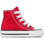 Lány Piros Converse Magasszárú tornacipők akciósan 26-os méretben 
