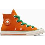 Férfi Lezser Gumi Narancssárga Converse Chucks Rövidszárú tornacipők Fűzős kapoccsal 43-as méretben 
