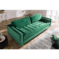 COZY VELVET zöld bársony kanapé