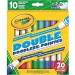 CRAYOLA Crayola 10 darabos kétvégû, színes filckészlet
