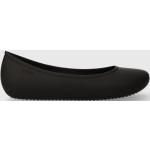 Női Lezser Gumi Fekete Crocs Balerina cipők 40-es méretben 