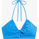 Női Nyakbakötős Poliészter Kék Monki Nyakpántos Bikini felsők Fenntartható forrásból - 90A kosár XL-es 