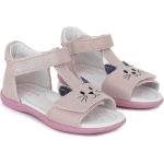 Lány Bőr Rózsaszín D.D.Step Nyári cipők 19-es méretben 