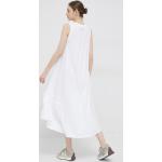 Női Szövet Fehér Deha Maxi Maxi ruhák Bio összetevőkből XS-es 