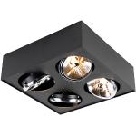 Minimalista Alumínium Fekete Qazqa Dekor lámpák G9 típusú foglalattalakciósan 