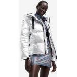 Női Poliészter Ezüst Desigual Béléses Átmeneti & Tavaszi kabátok XL-es 