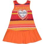 Flitteres Lány Narancssárga Desigual Gyerek ruhák akciósan 110-es méretű 