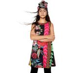Lány Viszkóz Színes Desigual Nyári Gyerek ruhák akciósan 110-es méretű 