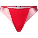 DIESEL Bikini nadrágok piros / fehér