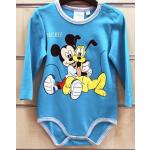 Baba Kék DISNEY Mickey Mouse és barátai Mickey Mouse Egér motívumos Bodyk babáknak 12 hónaposoknak 