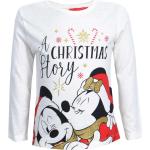 Lány DISNEY Mickey Mouse és barátai Minnie Mouse Egér motívumos Gyerek hosszú ujjú pólók Karácsonyra 3 éveseknek 