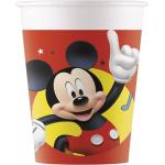 Mickey Mouse és barátai Műanyag poharak 8 darab / csomag 