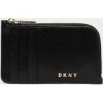 Designer Női Bőr Fekete DKNY DKNY Active Cipzáras pénztárcák 