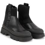 Designer Gyerek Lezser Bőr Fekete DKNY DKNY Active Téli cipők 30-as méretben 