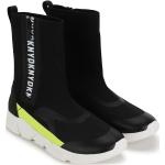 Designer Gyerek Gumi Fekete DKNY DKNY Active Téli Téli cipők Cipzáros kapoccsal - Lekerekített orral 39-es méretben 