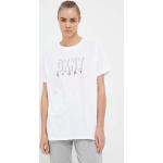 Strasszos Designer Női Klasszikus Feliratos Fehér DKNY DKNY Active Kereknyakú Feliratos pólók S-es 