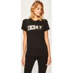 Designer Női Fekete DKNY DKNY Active Kereknyakú Pólók XS-es 