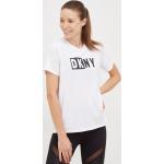 Designer Női Feliratos Fehér DKNY DKNY Active Kereknyakú Feliratos pólók L-es 