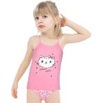 Lány Állatmintás Elasztán Rózsaszín Gyerek trikók 110-es méretű 
