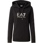 EA7 Emporio Armani Tréning póló fekete / fehér