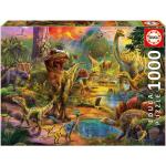 Educa Dinoszauroszok 1000 darabos  Dinoszaurusz motívumos Puzzle-k 