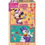 Fa Educa Mickey Mouse és barátai Minnie Mouse Fa puzzle-k 3 - 5 éves korig 