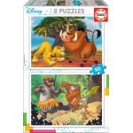 Educa Disney Oroszlánkirály Balu Mese puzzle-k 3 - 5 éves korig 
