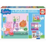 Educa Peppa Disznó motívumos Puzzle-k 3 - 5 éves korig 