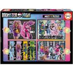 Educa 4 az 1-ben puzzle (50,80,100,150) - Monster High (19706)