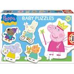 Educa Peppa Disznó motívumos Puzzle-k 2 - 3 éves korig 
