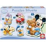 Educa Disney Mickey Mouse és barátai Mickey Mouse Egér motívumos Mese puzzle-k 2 - 3 éves korig 