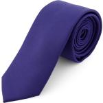 Elektromos kék egyszerű nyakkendõ - 6 cm