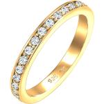 ELLI Gyűrűk 'Bandring, Kristall' arany
