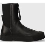 Női Lezser Textil Fekete Emporio Armani Téli cipők Cipzáros kapoccsal akciósan 38-as méretben 