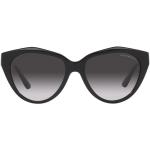 Női Fekete Emporio Armani Cat-eye napszemüvegek 3 XL-es 