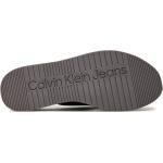 Designer Női Sportos Farmer Fekete Calvin Klein Jeans Nyári Espadrille cipők 