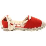 Női Piros Espadrille cipők 