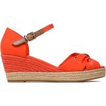 Női Narancssárga Tommy Hilfiger Nyári Magasszárú cipők - Nyitott orral 