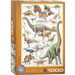 EuroGraphics 1000 db-os puzzle - Dinosaurs of the Jurassic (6000-0099)