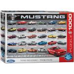 EuroGraphics 1000 db-os puzzle - Ford Mustang evolúció (6000-0684)